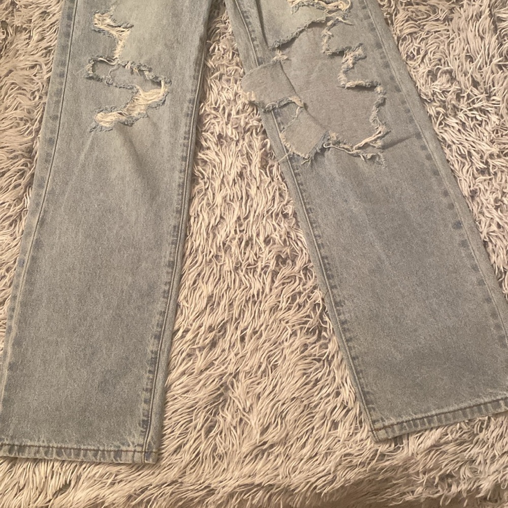 Shein Ripped Jeans Size 26 - Picture 2 of 6